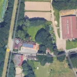 Unsere Reitanlage von Oben