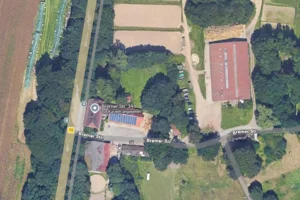 Unsere Reitanlage von Oben
